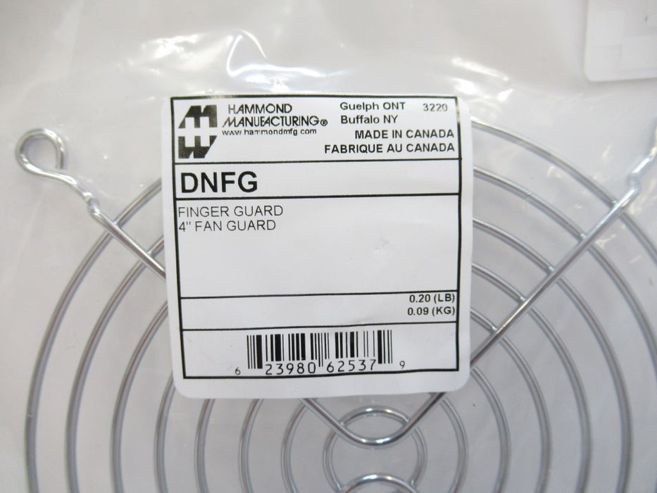 Hammond Manufacturing DNFG Finger Guard 4 in. Fan Guard