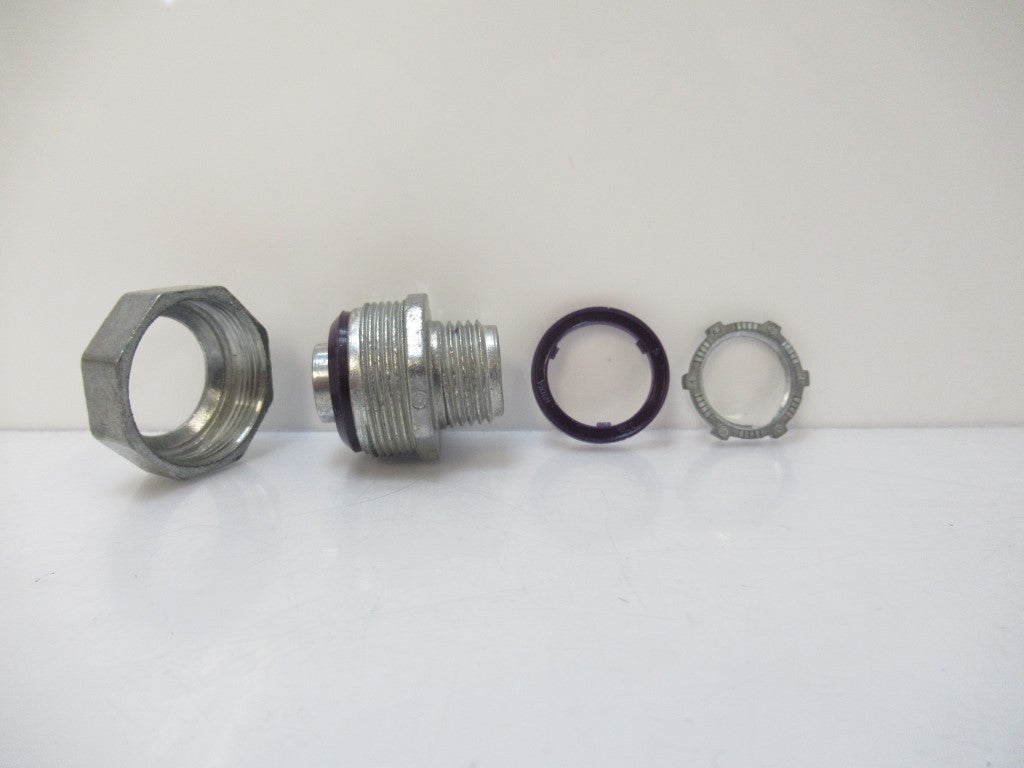 Nesco 471Z Straight Liquid-Tight Connector, 1/2" Diameter