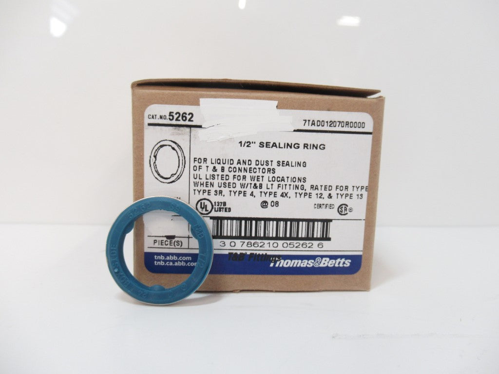 Thomas & Betts 5262 Liquidtight Sealing Gasket 1/2 in, SS 316 ...