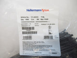 HellermannTyton T18L0M4 8" Black Cable Ties 18 lbs Tensile Strength