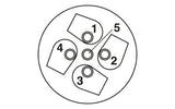 Phoenix Contact SACC-M12MS-4CON-PG7-M 1662528 Connector, 4-Position