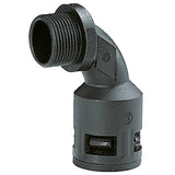 Flexa 5020.090.248 90 Degree Bend Elbow Connector For 54.5mm Od Conduit