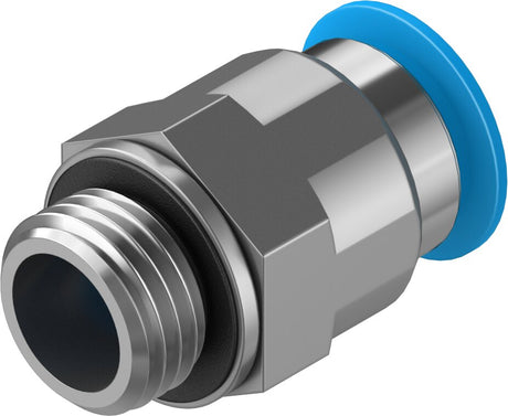 Festo QS-G1/4-10 186101 Push-In Fittings, Lot Of 9
