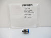 Festo QSM-M5-6 153306 Push-In Fitting, Sold By Unit