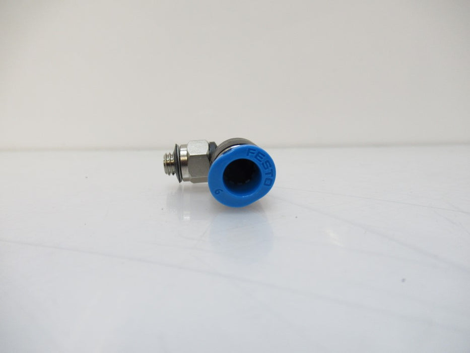 Festo QSML-M5-6 153335 Push-In L-Fitting, Sold By Unit