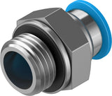 Festo QS-G1/4-8 186099 Push-In Fitting, Lot Of 11