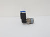 Male Elbow Fitting P4.08.1/4, 8 mm Hose, 1/4 Thread