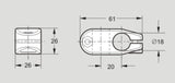 Flexlink XLRX 18 X Cross Connector