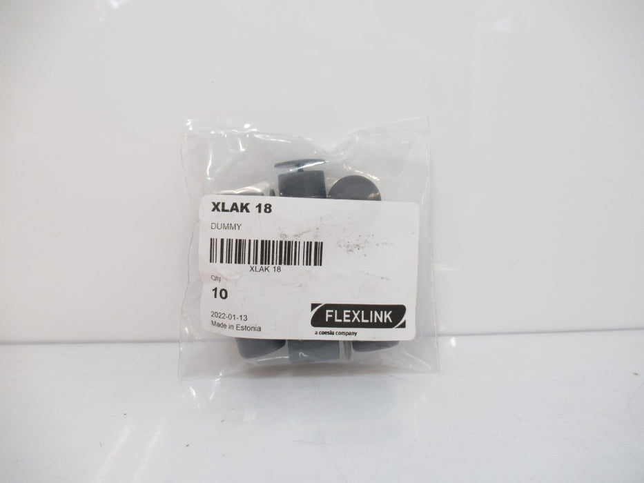 FlexLink XLAK18 Dummy Plug, Group GR, Pack Of 10