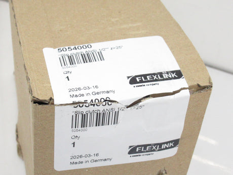 Flexlink 5054000 Slip Clutch ANSI 1/2" Z-25"
