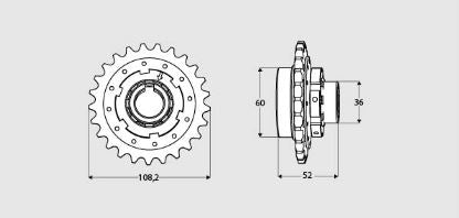 Flexlink 5054000 Slip Clutch ANSI 1/2" Z-25"