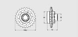 Flexlink 5054000 Slip Clutch ANSI 1/2" Z-25"