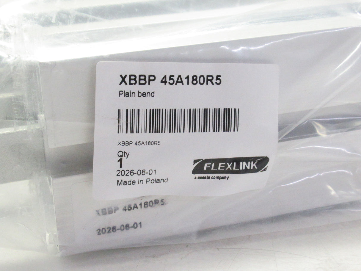 Flexlink XBBP 45A180R5 45° Plain Bend, X180 / CF02
