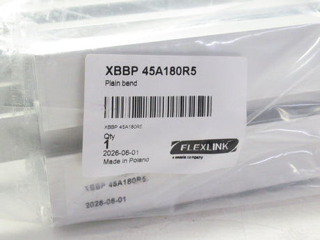 Flexlink XBBP 45A180R5 45° Plain Bend, X180 / CF02