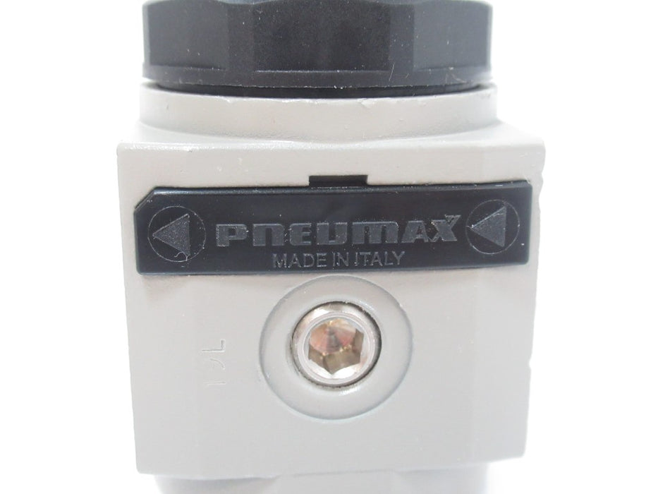 Pneumax 17002B.B.U Regulator 1/4" 0-8 bar Pad-Lockable