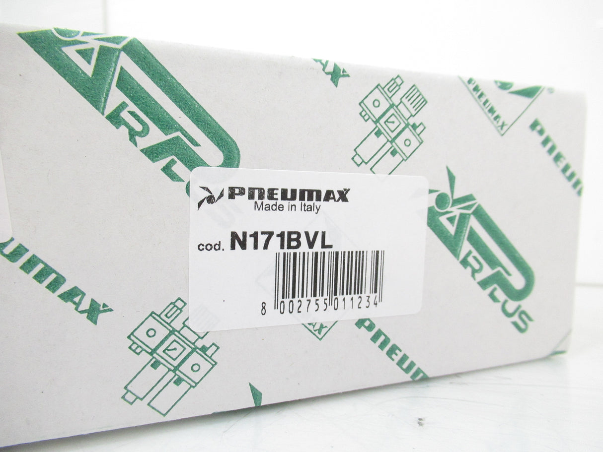 Pneumax N171BVL Shut Off Valve, 1/4"