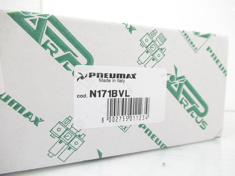 Pneumax N171BVL Shut Off Valve, 1/4"