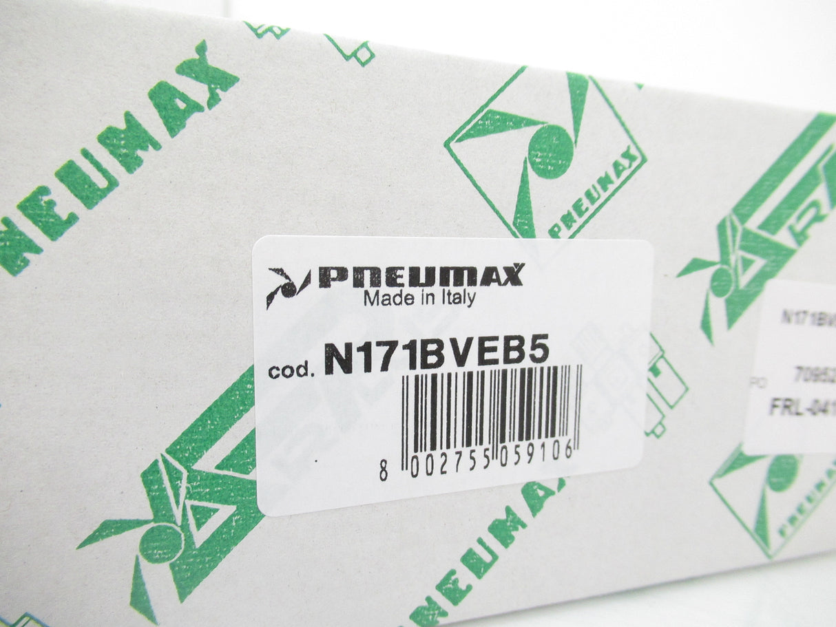 Pneumax N171BVEB5 Electric Shut-Off Valve, 1/4"