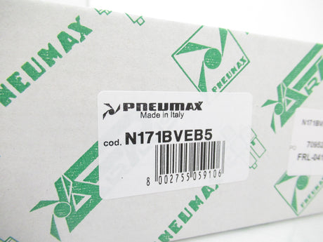 Pneumax N171BVEB5 Electric Shut-Off Valve, 1/4"