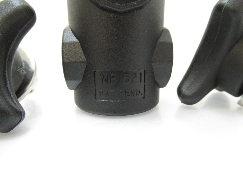 Mason Plastic MP5211258 Adjustable Cross Block 1/2 X 5/8 in. With 2 Handles