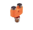 Ifm Electronic EBC113 Y-Splitter, Male M12 To 2 Female M12
