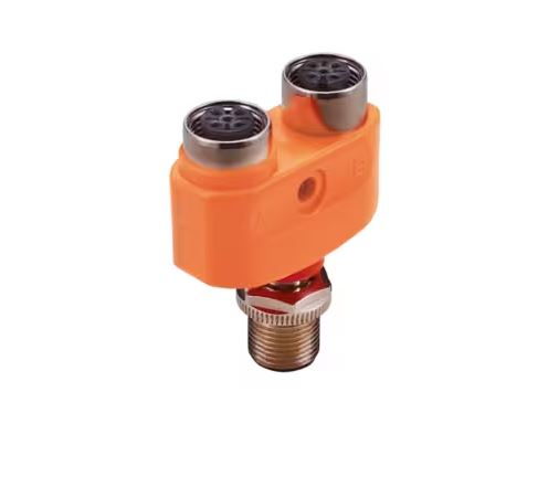 Ifm Electronic EBC113 Y-Splitter, Male M12 To 2 Female M12