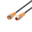 Ifm EVC058 Connection Cable, 2m PUR-Cable; M12 Connector
