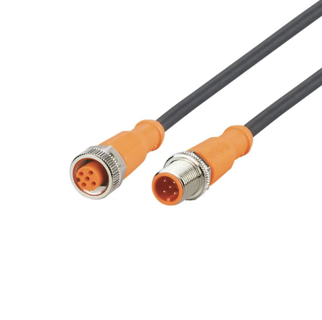 Ifm EVC058 Connection Cable, 2m PUR-Cable; M12 Connector