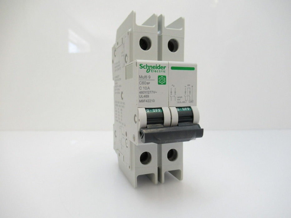 Schneider Electric M9F42210 Multi 9 Miniature Circuit Breaker 10A 2-Pole