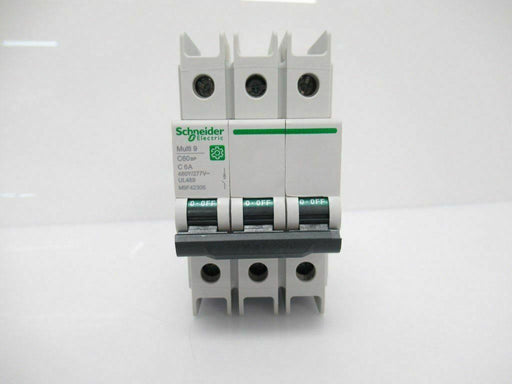 Schneider Electric M9F42306 Multi 9 Miniature Circuit Breaker 6A 3-Pole