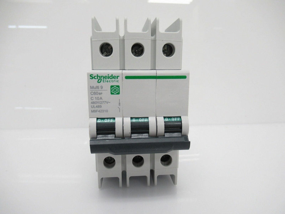 Schneider Electric M9F42310 CircuitBreaker Multi 9,C60BP, 10A, 3Pole