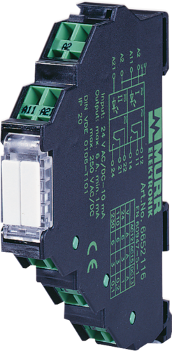 Murrelektronik 6652102 Spring Clamp Terminal 24V DC Input - 250V AC Output