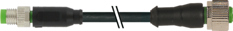 MurrElektronik 7000-88241-6300060 M8 Male 0° / M12 Female 0° A-Cod Connector