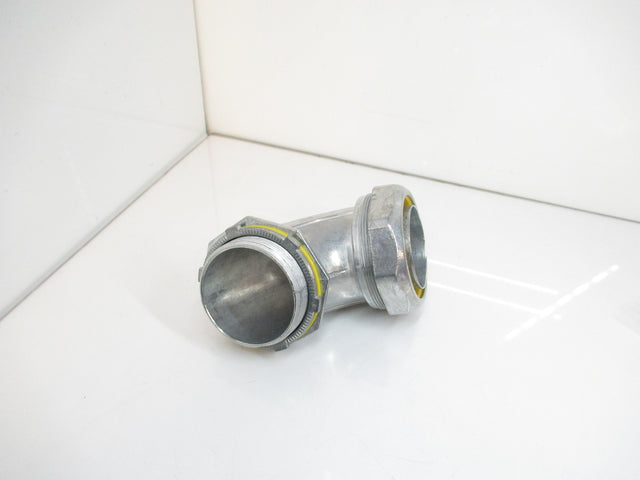Nesco 496Z 90° Liquid-Tight Connector, 2" Diameter
