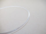 12A12.75 Clear 83A O-Ring Belt 1/8" (3.2mm), 12.75 Long