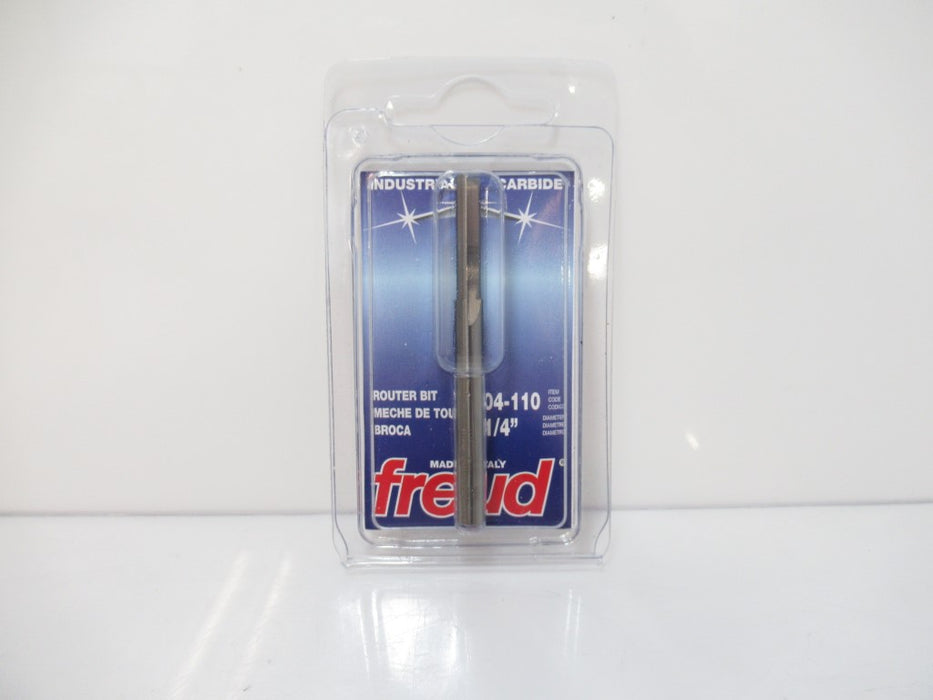 04-110 04110 Freud Router Bit 1/4", Double Flute Straight 1", Sold By Unit