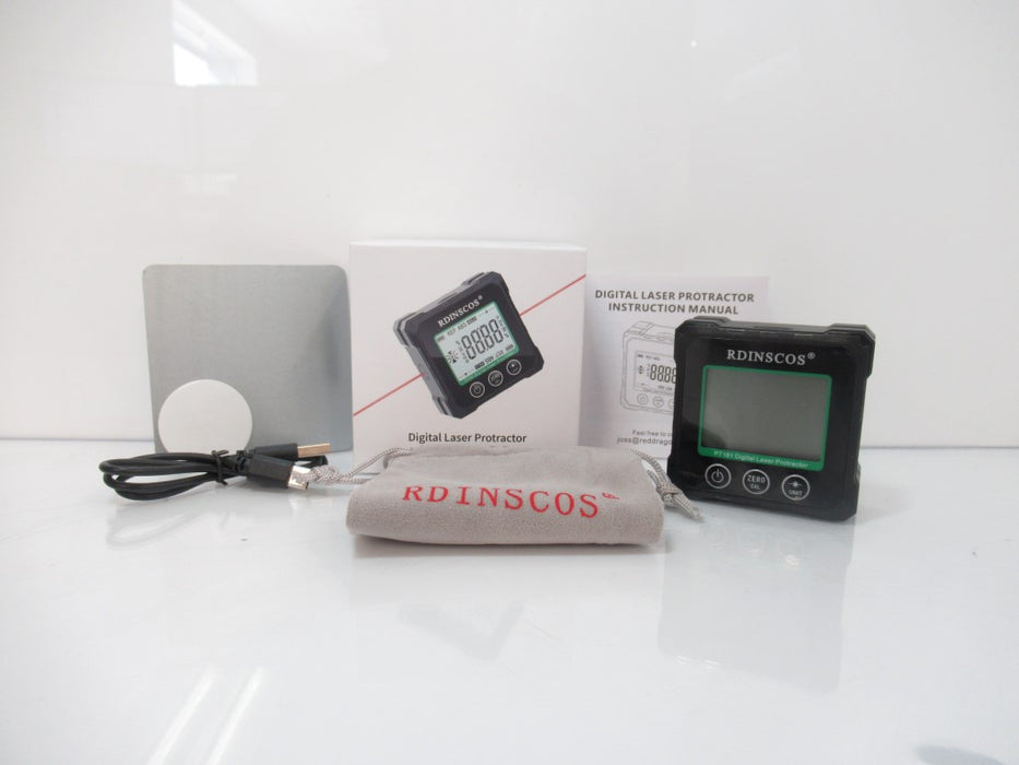 RDinscos PT181 Digital Protractor With Laser Integrated
