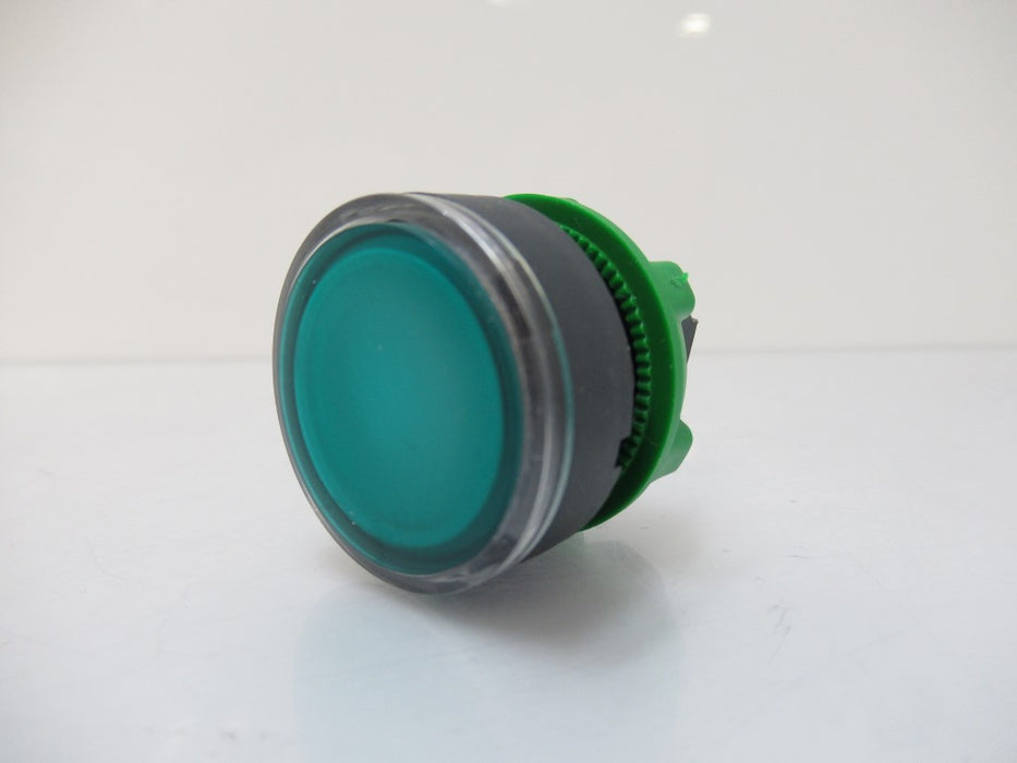 Schneider Electric ZB5AW333 XB5 Illuminated Push Button Head, Green