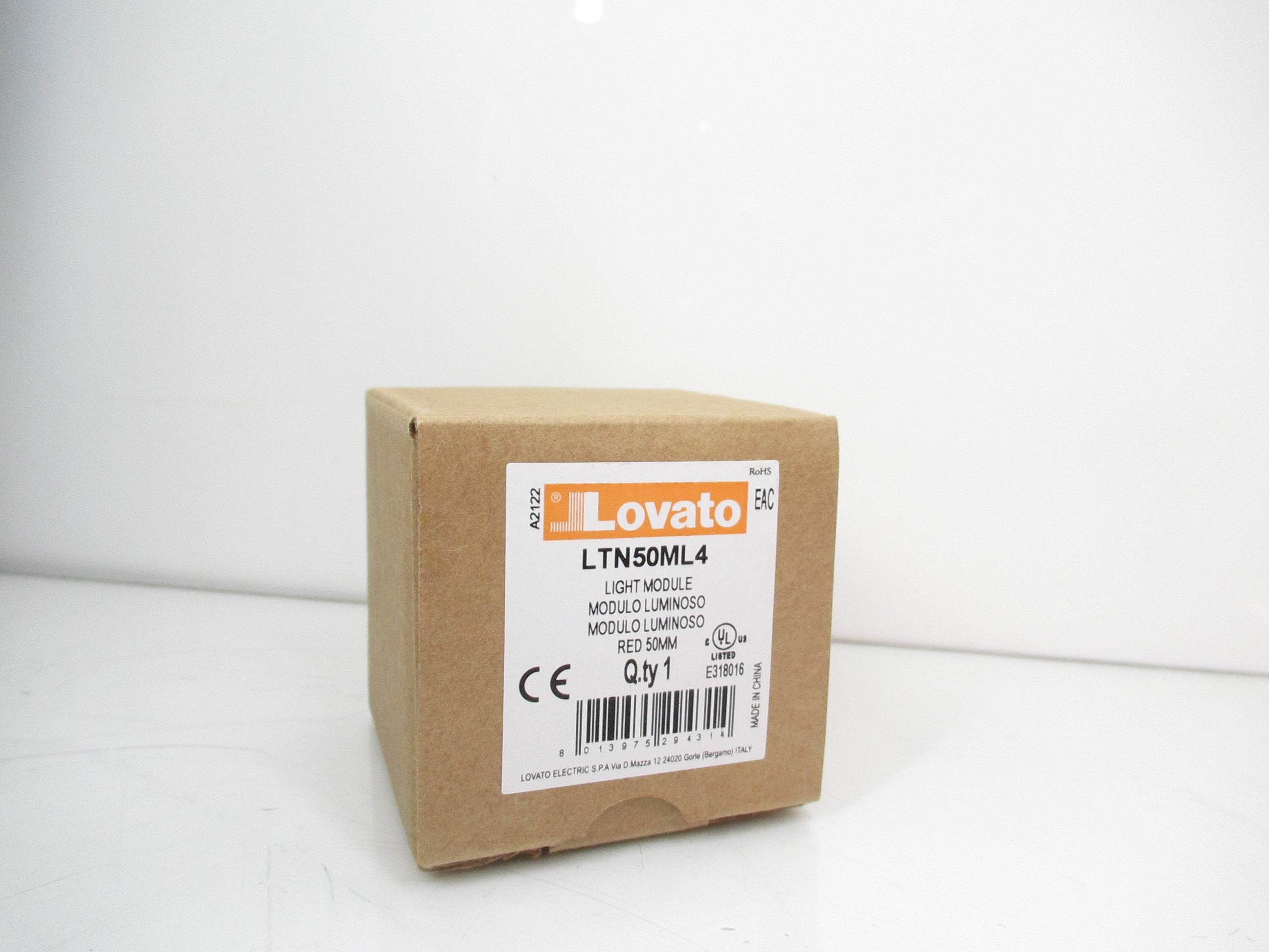 Lovato LTN50ML4 Red Light Module, 50mm - Industrial Automation Parts