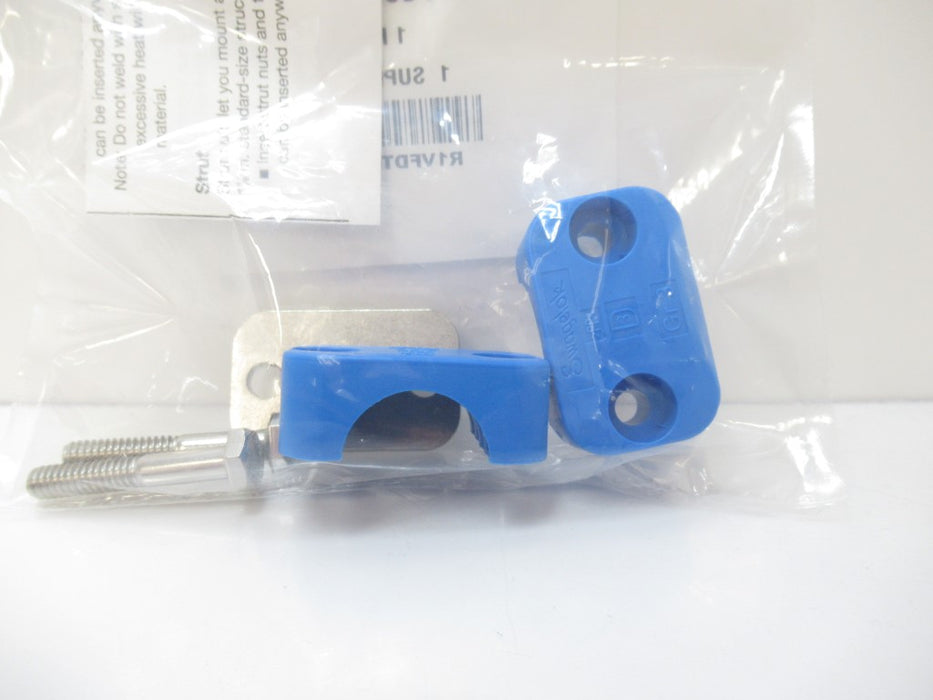 Swagelok 304-S3-PP-16T Bolted Plastic Clamp Tube 1" Support Kit