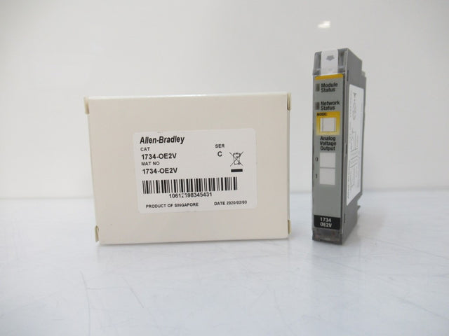 Allen Bradley 1734-OE2V POINT I/O 2-Ch Voltage Output Module, Surplus 2025