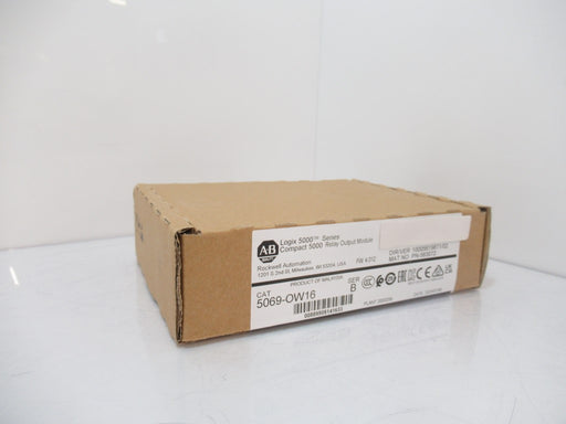 SURPLUS SEALED 5069-OW16 5069OW16 Allen Bradley Compact I/O 16-Ch Relay Output