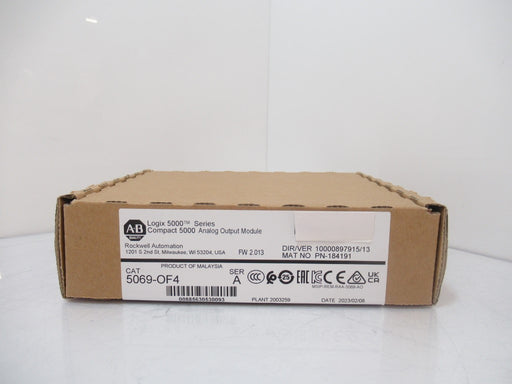 Allen Bradley 5069-OF4 Compact I/O 4-Ch Current/Voltage Output, Series A SURPLUS
