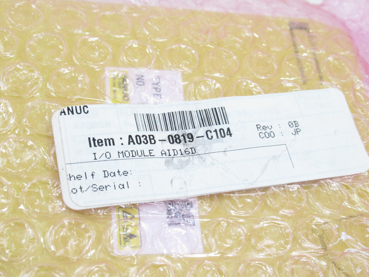 Fanuc A05B-2601-J130 5 Slot Vertical I/O Kit