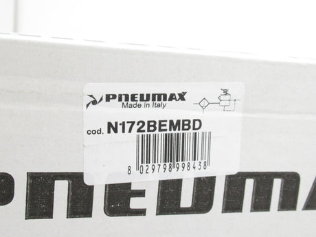 Pneumax N172BEMBD Filter-Regulator 3/8", 20 Microns Filter