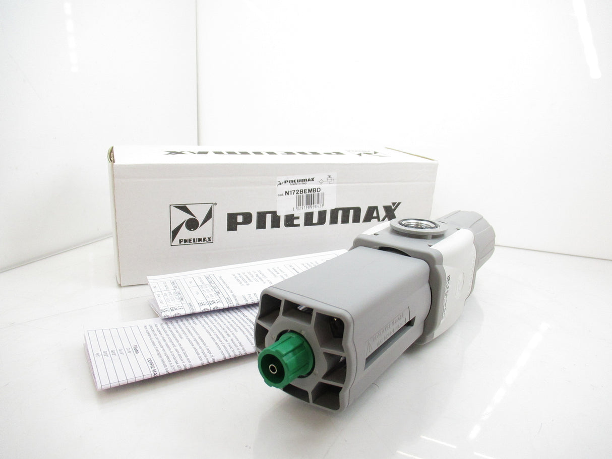 Pneumax N172BEMBD Filter-Regulator 3/8", 20 Microns Filter