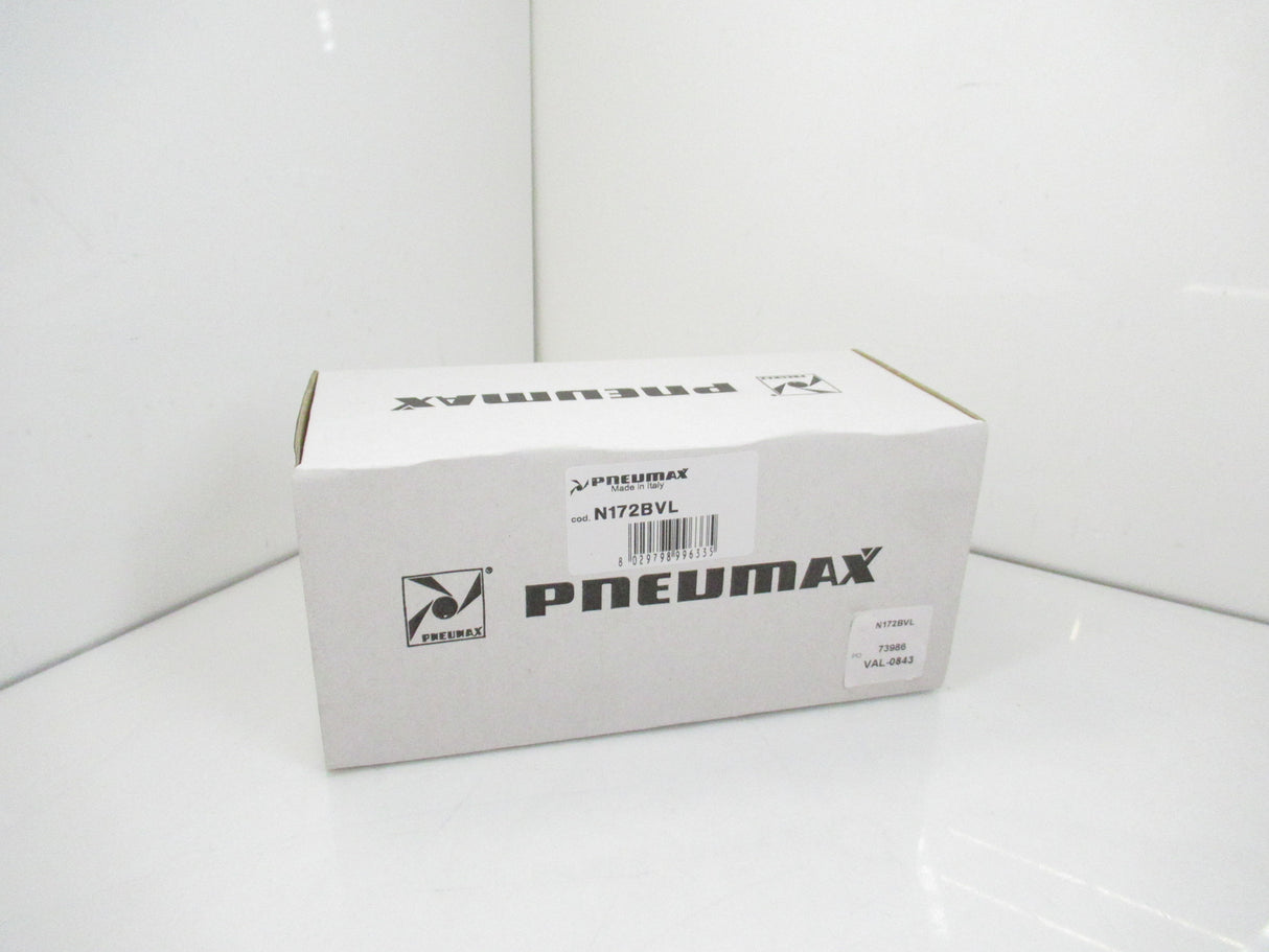 Pneumax N172BVL Manual Shut-Off Valve 3/8"