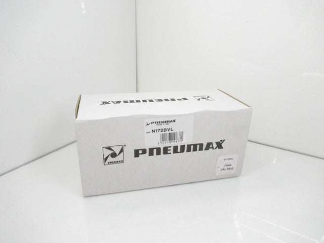 Pneumax N172BVL Manual Shut-Off Valve 3/8"