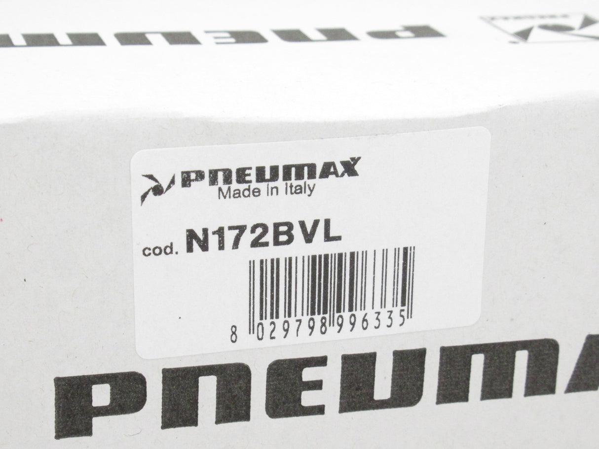 Pneumax N172BVL Manual Shut-Off Valve 3/8"