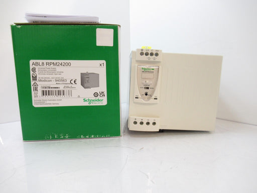 Schneider Electric ABL8RPM24200 Regulated Switch Power Supply 20A, 1 or 2-Phase